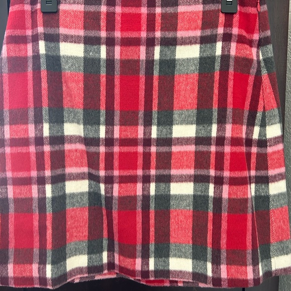 Loft size 6 plaid lined skirt - Picture 1 of 2